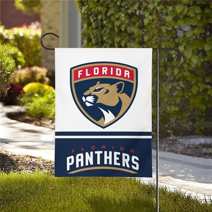 Florida Panthers Double-Sided Garden Flag 001 (Pls check description for details)